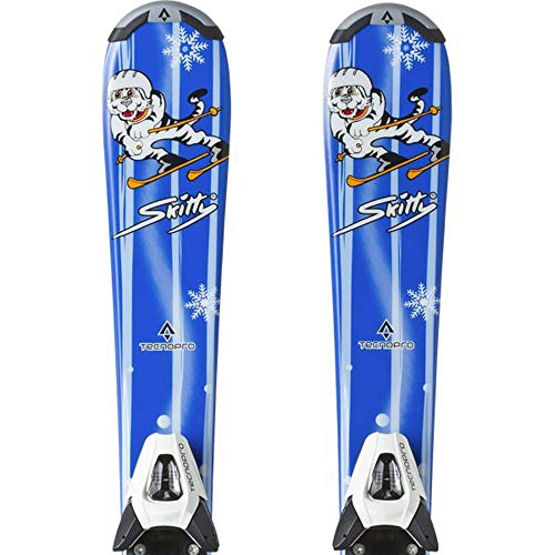 Kinderski TECNOPRO Kinder Ski-Set Skitty Jr. + N TC45 J75 , Blau
