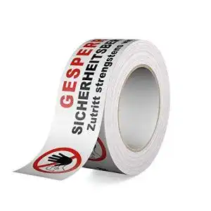 Klebeband gesperrt Gerband 404 – Warnband – Klebeband
