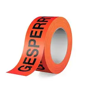 Klebeband gesperrt Gerband 404 – Warnband – Klebeband Gesperrt