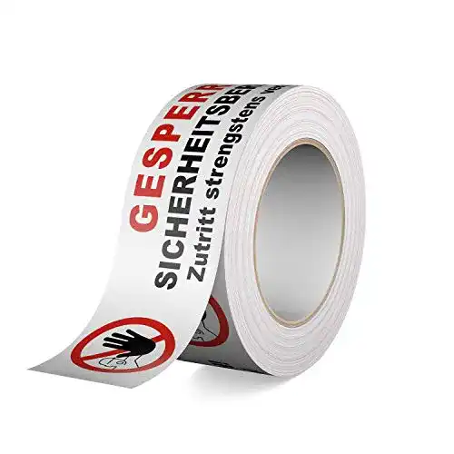 Klebeband gesperrt Gerband 404 – Warnband – Klebeband