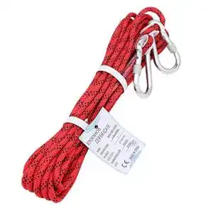 Kletterseil ENJOHOS Profi Nylon ,8mm Sicherheitsseil mit Karabiner