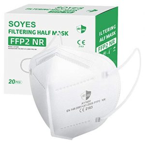 KN95-Maske SOYES Maske FFP2 – 5-lagige KN95 Maske- 20 Stück