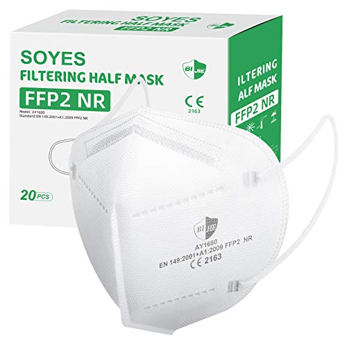 Die beste kn95 maske soyes maske ffp2 5 lagige kn95 maske 20 stueck Bestsleller kaufen