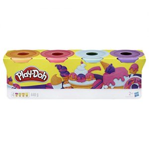 Knete Play-Doh PlayDoh E4869ES0 4erPack Sweet, tolle Farben