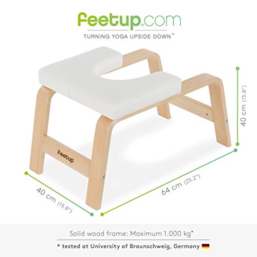 Kopfstandhocker FeetUp ® Yoga – Original Kopfstand Trainer Stuhl