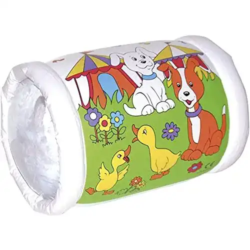 Krabbelrolle Bieco mit drei Rasselbällen ca. 45×38 cm Krabbel Hilfen