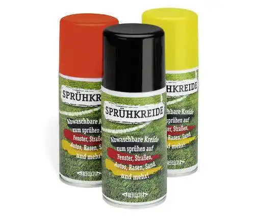 Kreidespray REFLECTS Sprühkreide abwaschbar Set 3 Farben