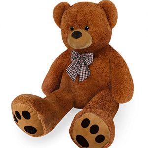 Kuscheltiere Deuba Teddy | Größe XXL 150cm | Farbe Braun
