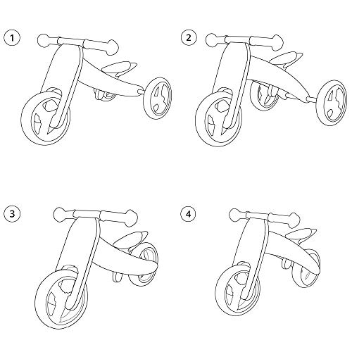 Laufrad Bandits & Angels Lauflernrad / aus Holz 4-in-1 Smartbike