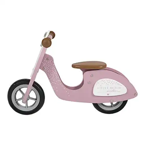 Laufrad (Holz) Little Dutch 4373 Holz Laufrad rosa