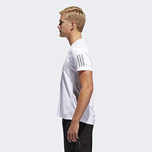 Laufshirt adidas Herren OWN The Run Tee T-Shirt, White/Reflective