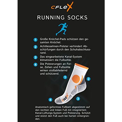 Laufsocken CFLEX Damen und Herren Running Funktions-Socken