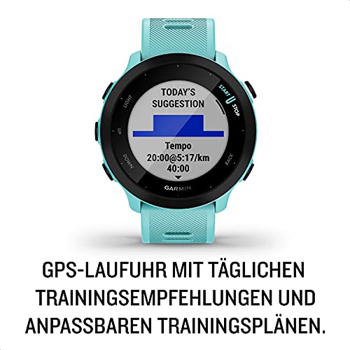 Laufuhr Garmin Forerunner 55 – GPS- mit 1,04“ Always-On-Farb