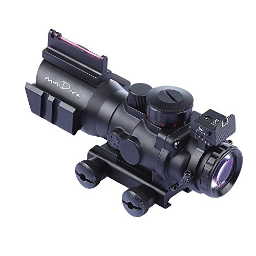 Die beste leuchtpunktvisier minidiva 4x32 mm tactical scope 3 helligkeit Bestsleller kaufen