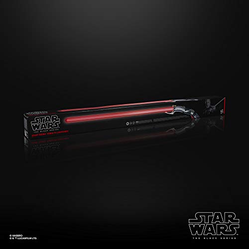 Lichtschwert Star Wars The Black Series Count Dooku Force FX LEDs