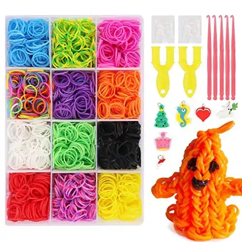 Loom-Bänder JWTOYZ Loom Bänder Box, Loom Bänder Set