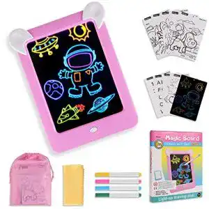 Magic-Pad GOLDGE Led Zaubertafel Kinder Magic pad Maltafel