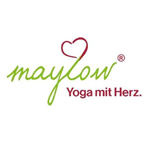 Meditationskissen maylow Yoga mit Herz ® Yogakissen mit Stickerei