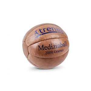 Medizinball trenas Original aus Leder – 2 KG