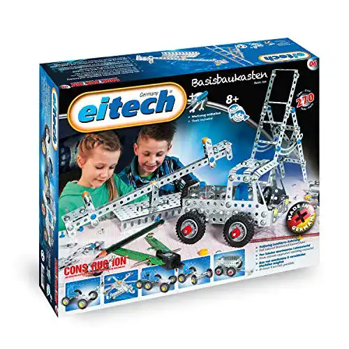Die beste Metallbaukasten Eitech 00006 Modellbaukästen-Bausatz-Set 2026 Test Bestseller Metallbaukasten Eitech 00006 Modellbaukästen-Bausatz-Set