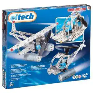 Metallbaukasten Eitech 00074 Helikopter mit solarbetriebenem