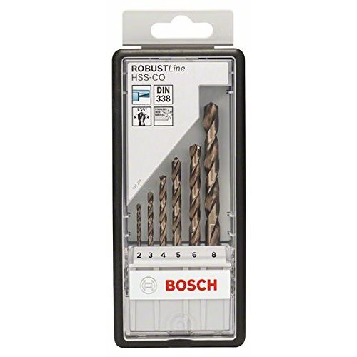 Metallbohrer Bosch Professional Bosch Pro 6tlg. -Set HSS-Cobalt