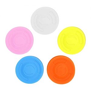 Mini-Frisbee Creativee Frisbee mit Reißverschluss, 5 Stück Mini