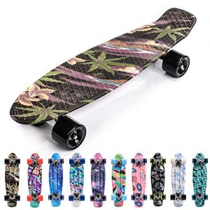 Mini-Longboard meteor Skateboard Kinder – Mini Cruiser Kickboard