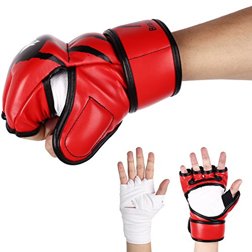 MMA-Handschuhe Brace Master MMA Handschuhe UFC Leather
