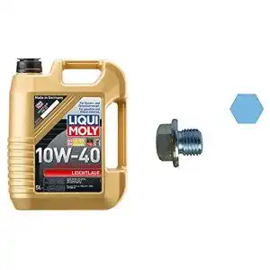 Motoröl 10w40 Liqui Moly 1310 Leichtlauf 10W-40 5 l & Corteco