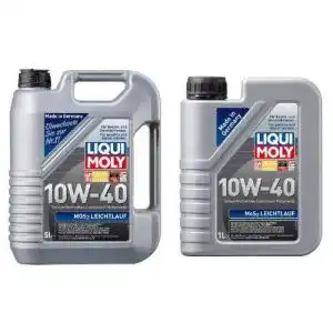 Motoröl 10w40 Liqui Moly MoS2 Leichtlauf Motoröl 10W-40,6 Liter