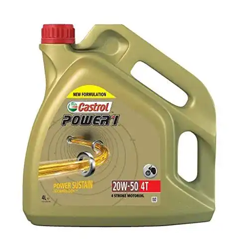 Motoröl 20w50 Castrol 15049B POWER 4T 1 4T 20W-50 4-Takt 4L