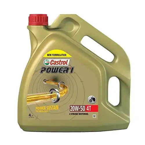 Motoröl 20w50 Castrol 15049B POWER 4T 1 4T 20W-50 4-Takt 4L