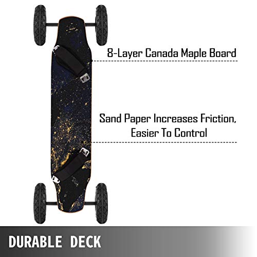 Mountainboard VEVOR Erde Skateboard 94×24 cm, Longboard 7,8
