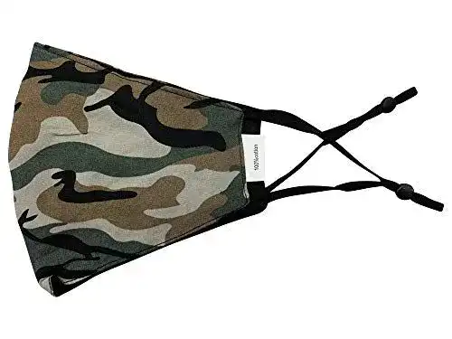 Mundschutz Camouflage Trachtenland Mund Nase Stoffmaske