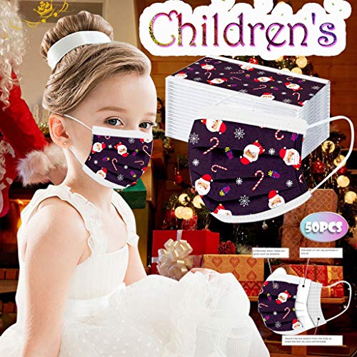 Mundschutz Kinder Weihnachten DIAU 10-100 Stück Kinder Einweg