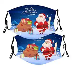 Mundschutz Kinder Weihnachten Rosennie 2 Stück Mundschutz