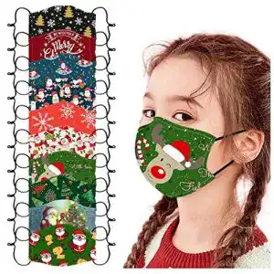Mundschutz Kinder Weihnachten ZuzongYr Weihnachten 10 Stück