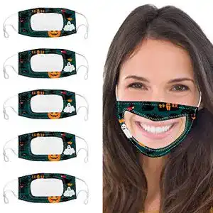 Mundschutz mit Sichtfenster