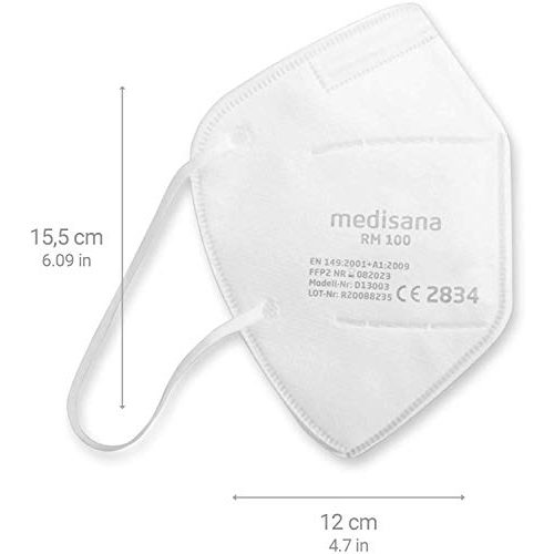 Mundschutz weiß Medisana FFP2 Atemschutzmaske Staubmaske