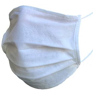 Mundschutzmaske für Brillenträger Fitwell Stoffmaske zweilagig