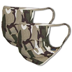 Mundschutzmaske L Facetex 2er-Pack Mundschutz Maske waschbar
