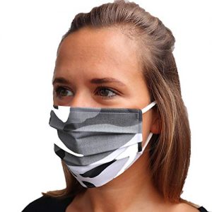 Mundschutzmaske L LIEVD Mundschutz Maske 100% Baumwolle