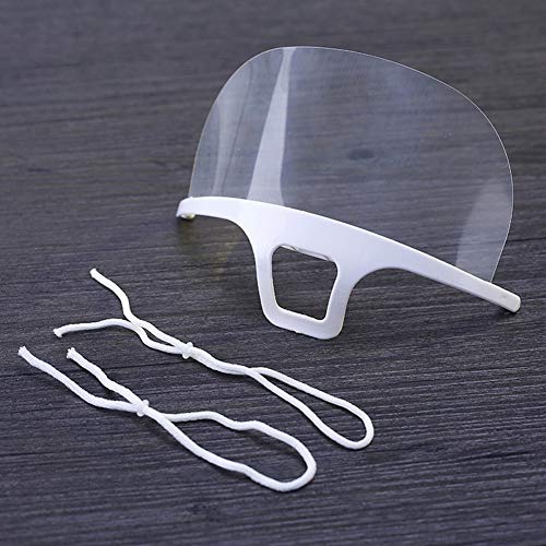 Mundschutzmaske transparent FEOYA 10 Stück Transparent