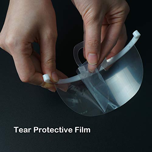 Mundschutzmaske transparent FEOYA 10 Stück Transparent