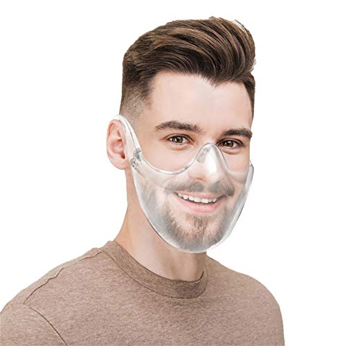 Mundschutzmaske transparent Waselia Transparente Offene