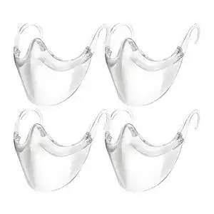 Mundschutzmaske transparent Waselia Transparente Offene
