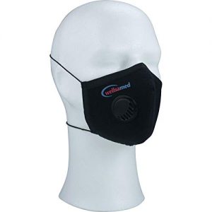 Mundschutzmaske XL wellsamed Mehrweg Unisex Gesichtsmaske