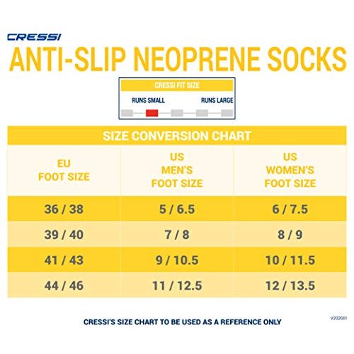 Neoprensocken Cressi Neopren Anti-Rutsch Socken, Neopren