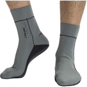 Neoprensocken Cressi Ultra Stretch Neoprene Socks , Grau/Schwarz